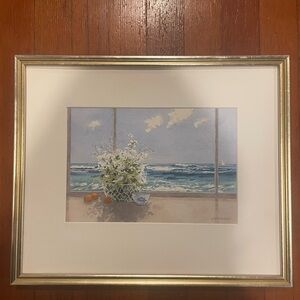 Framed Ocean View Art Print